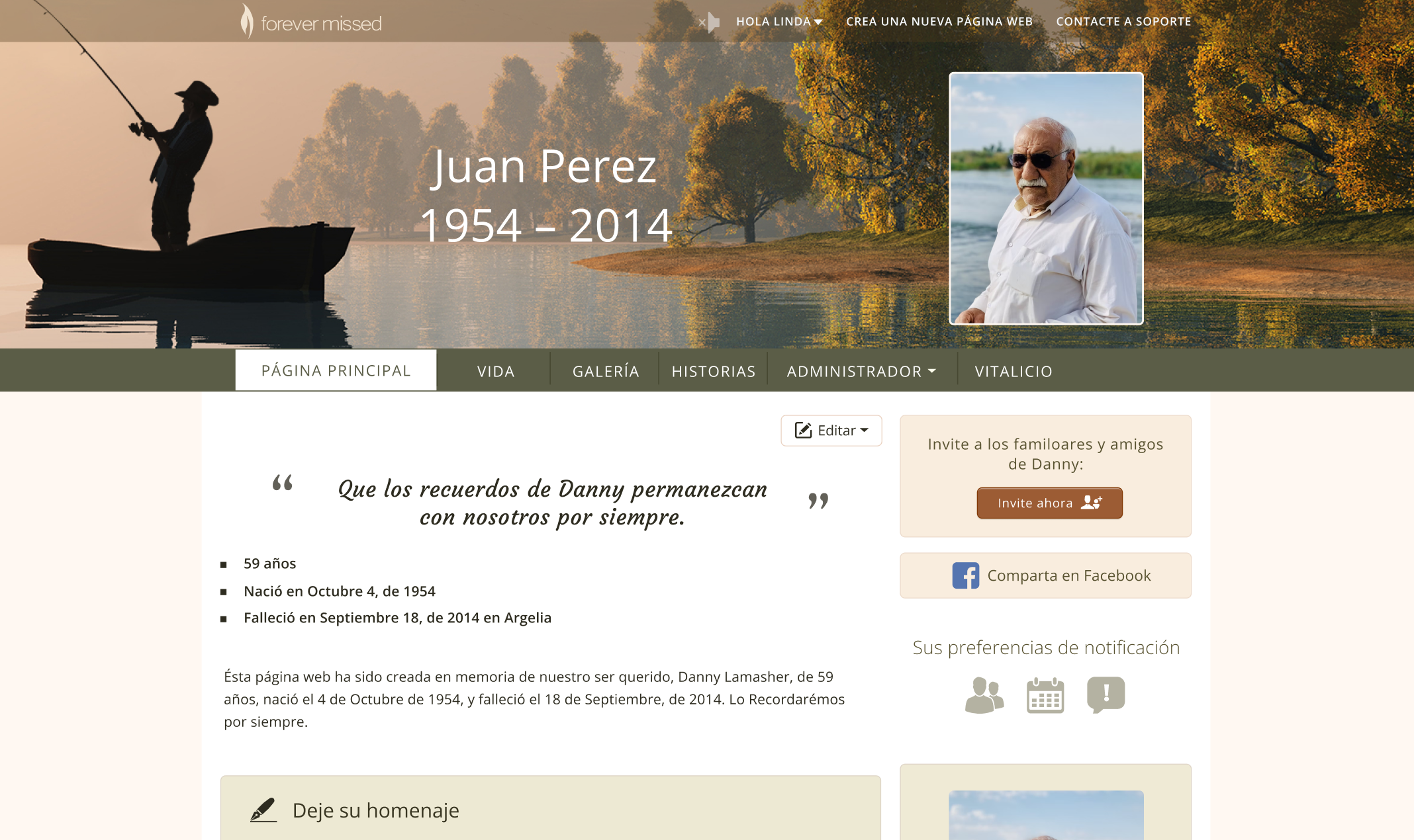 autumn memorial theme