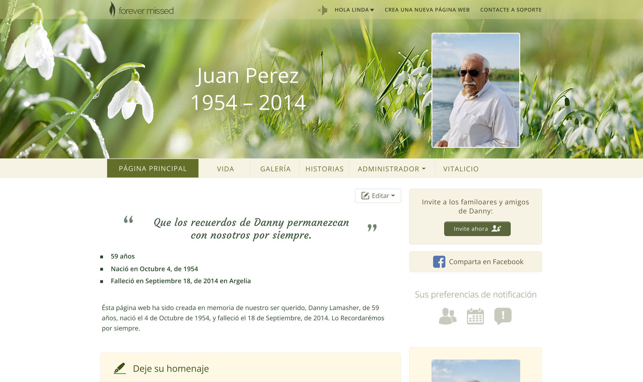 spring memorial theme
